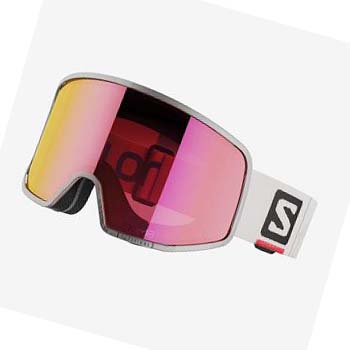 Salomon LO FI SIGMA Ochranné Okuliare Panske Biele | SK 2723JPQ